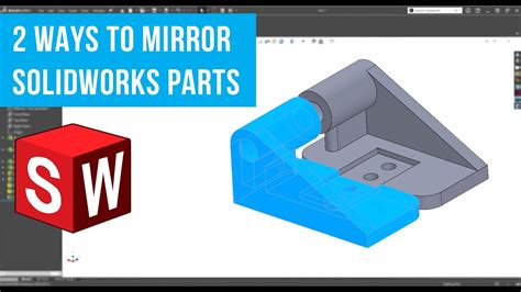 solidworks mirror part sheet metal|solidworks make mirrored part independent.